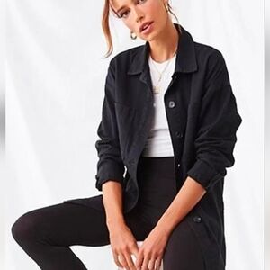 Forever 21 Classic Black Shacket.  Shirt/jacket